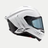 ALPINESTARS ШОЛОМ SUPERTECH R10 WHITE\/FLAT ЧОРНИЙ M - зображення 3