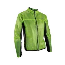LEATT (НОВИНКА 2023) КУРТКА АНТИДОЩ MTB ROWEROWA (POLPRZEZROCZYSTA) JACKET RACECOVER LIME КОЛІР ЖОВТИЙ РОЗМІР L