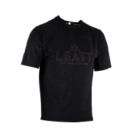 LEATT (НОВИНКА 2023) СОРОЧКА ROWEROWA MTB TRAIL 1.0 JERSEY BLACK КОЛІР ЧОРНИЙ РОЗМІР S
