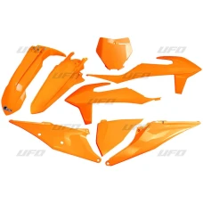 UFO КОМПЛЕКТ ПЛАСТІКОВ KTM SX 125/150/250 '19-'22, SXF (SX-F) 250/350/450 '19-'22 КОЛІР КОЛІР ПОМАРАНЧ FLUO (KT522FFLU)