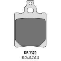 DELTA BRAKING КОЛОДКИ ДИСКОВІ ТОРМОЗНІ KH60 KH337 KTM SX60/65`00-03 - ZASTEPUJA DB2370MX-D І DB2370QD-D