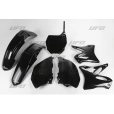 UFO КОМПЛЕКТ ПЛАСТІКОВ YAMAHA YZ 125-250 '06-'12 КОЛІР ЧОРНИЙ  (YA302E001)