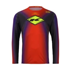 KENNY RACING СОРОЧКА CROSS/ENDURO TRACK KID/JUNIOR/DZECIECE FOCUS RED КОЛІР ЧЕРВОНИЙ РОЗМІР XS (10/12 РОКІВ)