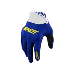 SHOT RACING РУКАВИЦІ CROSS/ENDURO GLOVES DRIFT SPIDER NAVY ЖОВТИЙ КОЛІР NIEBIESKI/ZOLTY РОЗМІР 10