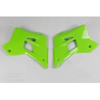 UFO КРИШКИ РАДІАТОРА KAWASAKI KDX 200 '95-18 КОЛІР ЗЕЛЕНИЙ