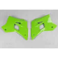 UFO КРИШКИ РАДІАТОРА KAWASAKI KDX 200 '95-18 КОЛІР ЗЕЛЕНИЙ