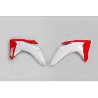 UFO КРИШКИ РАДІАТОРА HONDA CRF 230 15-21, КОЛІР OEM (BIALY/CZERWONY)