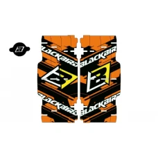 BLACKBIRD НАКЛЕЙКИ NA ЗАХИСТ РАДІАТОРА RAD LOUVER DECALS SX/SXF '07-'10 КОЛІР ОРАНЖЕВИЙ/ЧОРНИЙ- ПРОДАЖА