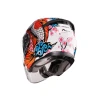 CABERG ШОЛОМ ВІДКРИТИЙ JET ВІДКРИТИЙ FLYON II KOI BIALY\/CZERWONY\/POMARANCZOWY\/NIEBIESKI РОЗМІР L - зображення 2