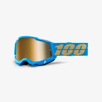 АКЦІЯ 100 % (2022) ACCURI 2 GOGGLE WATERLOO - TRUE GOLD LENS - ОКУЛЯРИ ACCURI 2 КОЛІР NIEBIESKI/ZLOTY ХВІРТКА ЗОЛОТА