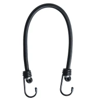 OXFORD (N) СТРІЧКА ЗАХИСНА БАГАЖ (EKSPANDER BAGAZOWY) МОДЕЛЬ BUNGEE 10MM X 450MM/18' КОЛІР ЧОРНИЙ