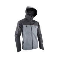 LEATT (НОВИНКА 2023) КУРТКА ROWEROWA MTB HYDRADRI 4.0 JACKET TITANIUM КОЛІР GRAFITOWY/CZARNY РОЗМІР L