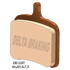 DELTA BRAKING КОЛОДКИ ДИСКОВІ ТОРМОЗНІ KH460