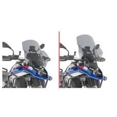 KAPPA 2024/06 СТІКЛО BMW R 1300 GS '24-, (54,5 X 49 CM) ЗАТЕМНЕНЕ