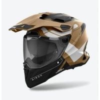 AIROH ШОЛОМ COMMANDER 2 REVEAL SAND MATT S