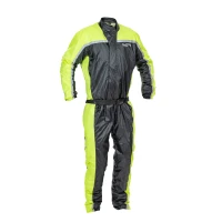 LINDSTRANDS ДОЩУ SUIT SIDVALLEN ОДНОГО КУСОЧКА BLACK/HV ЖОВТИЙ XS