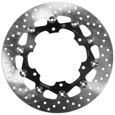 BREMBO 2026/06 ДИСК ТОРМОЗНИЙ ПЕРІД PLYWAJACA YAMAHA FZS 1000 FAZER '01-'06, YZF 1000 R THUNDERACE '96-'01, YZF R1 '98-'03, V-MAX 1200 '93-'03, XJR 1300 '99-'17 (298X132X5MM) (6X8,5MM)