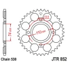 ЗАДНЯ ЗІРКА JR 861 41 YAMAHA RD 250LC '80-85, RZ 250 (86141JT) (LANC. 530) - зображення 1