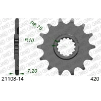 AFAM 2026/04 ШЕСТЕРНЯ ПЕРІД 2335 14 YAMAHA YZ 65 '18-24' (JTF1558.14) (LANC. 420)