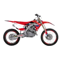 BLACKBIRD КОМПЛЕКТ НАЛІПОК (OKLEIN) HONDA CRF 250R '14-'17, CRF 450R '13-'16 DREAM 5 КОЛІР ЧЕРВОНИЙ ЧОРНИЙ