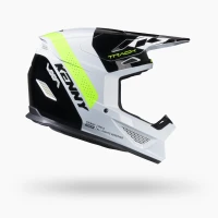 KENNY RACING ШОЛОМ CROSS/ENDURO TRACK GRAPHIC BLAST WHITE NEON ЖОВТИЙ КОЛІР BIALY/ZOLTY FLUO/CZARNY РОЗМІР M