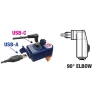 OPTIMATE ЗАРЯДНИЙ ПРИСТРІЙ USB Z ШТЕКЕР DO GNIAZDKA DIN DO CAN-BUS BMW, TRIUMPH, DUCATI MULTISTRADA I Z GNIAZDKAMI USB-A І USB-C (3300MA) (ЛАМАНА) (EL) - ЗАМІНЮЄ O105 V2 - зображення 3