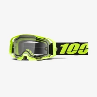 100 ПРОЦЕНТ ОКУЛЯРИ ARMATIC ENDURO MOTO DUAL PANE NEON ЖОВТИЙ - ЧИСТИЙ LENS - КОЛІР ЖОВТИЙ FLUO - СКЛО PRZEZROCZYSTA