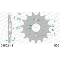 AFAM 2026/04 ШЕСТЕРНЯ ПЕРІД 523 13 KAWASAKI EL 250/252 '88-'03, KLX 250 S '09-'15, KLR 250/600 (-2)  (JTF516.13) (LANC. 520)