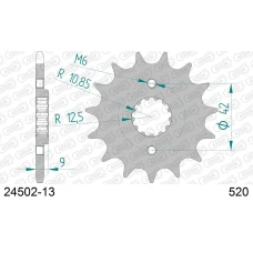 AFAM 2026/04 ШЕСТЕРНЯ ПЕРІД 523 13 KAWASAKI EL 250/252 '88-'03, KLX 250 S '09-'15, KLR 250/600 (-2)  (JTF516.13) (LANC. 520)