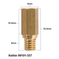 PROX ФОРСУНКА КОРІННИЙ KEIHIN ВИД 99101-357 ДІАМЕТР #158 ( 1 ШТУКИ. )