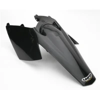 UFO КРИЛО ЗАД KTM SX '03-'06, EXC '03-'07 Z BOCZKAMI TYLNYMI КОЛІР ЧОРНИЙ