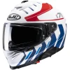HJC ШОЛОМ I71 SIMO WHITE\/BLUE MC21SF M 57-58CM - зображення 1