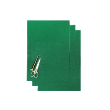 BLACKBIRD COLOURED SHEET ЗЕЛЕНИЙ 47X33CM (3PCS)