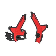 ACERBIS КРИШКИ РАМИ X-GRIP HONDA CRF 250 L '21-'24, CRF 300 L '21-'26, CRF 300 RALLY '21-'24 КОЛІР ЧЕРВОНИЙ / ЧОРНИЙ
