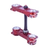 XTRIG ПОЛКИ ПІДВІСКИ ПЕРІД ROCS PRO TRIPLE CLAMPS KTM SX\/SXF '23-'24, EXC\/EXC-F '24; HUSQVARNA TC\/FC '23-'24; GAS GAS EC\/ECF\/MC\/MCF '24 (OFFSET 22MM-24MM) КОЛІР X-TRIG BROWN - зображення 1