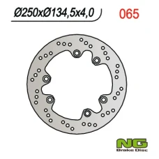 NG ДИСК ТОРМОЗНИЙ ЗАД SUZUKI DR 600/650/750/800 (250X134,5X4)