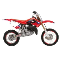 BLACKBIRD КОМПЛЕКТ НАЛІПОК (OKLEIN) HONDA CR 85 '03-'07 DREAM 5 КОЛІР ЧЕРВОНИЙ ЧОРНИЙ