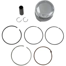 WISECO ПОРШЕНЬ HONDA XL 250R '84-87, XR 250R '84-85 10,5:1 ГБЦ RADIALNA (4V) (SR. CYL. 75,50MM) (КІЛЬЦЯ 2973XG) (8792D050)