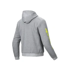 ALPINESTARS HOODIE ХРОМ V2 GRAY/YELLOW FLUO 3XL
