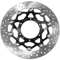 BREMBO 2026/06 ДИСК ТОРМОЗНИЙ ПЕРІД PLYWAJACA HONDA VTX 1800 C '02-'08, CBR 600 F '99-'07, CB 900 F '02-'07 (296X94X5MM) (6X6,5MM)