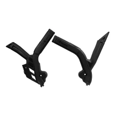 RACETECH КРИШКИ РАМИ (КОМПЛЕКТ) BI-MATERIAL СУПЕР GRIP BETA RR 125-480 '20-21 КОЛІР ЧОРНИЙ