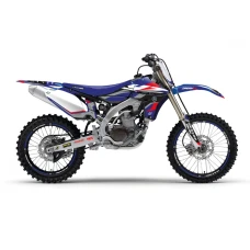 BLACKBIRD КОМПЛЕКТ НАЛІПОК (OKLEIN) YAMAHA YZ 450F '10-'13 DREAM 5 ХРОМ EFX КОЛІР СИНІЙ ЧОРНИЙ