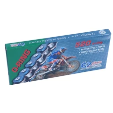 CZ ЛАНЦЮГ ПРИВІДНИЙ 520 RDO (118 ЛАНКИ) O-RING DO 450 CCM (33,8 KN) (Z OTWORAMI WYRZUCAJACYMI BLOTO) + ЗАСТІБКА