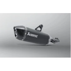 AKRAPOVIC SLIP-ON ЛІНІЇ (TITANIUM)  ЧОРНИЙ R1200GS/ADVENTURE 2013-16