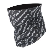 ALPINESTARS NECK WARMER LINEAR BLACK/WHITE