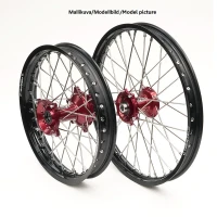REX КОЛЕСА 18-2,15 CRF250 14-.., CRF450 13-.. ЧОРНИЙ RIM/RED СТУПИЦЯ 25MM