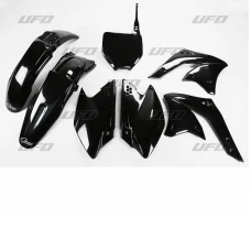UFO КОМПЛЕКТ ПЛАСТІКОВ KAWASAKI KXF 250 '08 КОЛІР ЧОРНИЙ  (KA210E001)