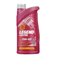 MANNOL НОВИЙ ТОВАР 07/2023 МАСТИЛО SILNIKOWY АВТО 0W40 LEGEND+ESTER 1 LITR (7901)