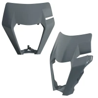 POLISPORT ЗАХИСТ ФАРИ ПЕРІД KTM EXC / EXC-F / XC-W / XCF-W `17-19 КОЛІР NARDO СІРИЙ NARDO GREY (УЗОР OEM)