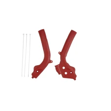 UFO 2026/01 FRAME GUARD  GAS GAS MC 125 2021 RED  062 - ЗАМІНЮЄ GG07138062